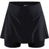 XL Kjolar Craft Sportswear Pro Hypervent 2 in 1 Skirt Women - Black