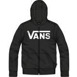 Vans Barnkläder Vans Boy's Classic Zip Hoodie - Black/White (VN0A45AEY28)