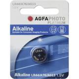 Alkaliska - Batterier - Knappcellsbatterier Batterier & Laddbart AGFAPHOTO LR44/A76/AG13