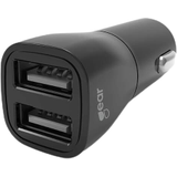 Billaddare USB Batterier & Laddbart Gear Charger 12/24V 2xUSB-A