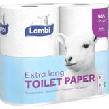 Lambi Städutrustning & Rengöringsmedel Lambi Extra Long Toilet Paper 24-pack