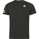 Adidas Herr Överdelar adidas Club 3-Stripe T-shirt Men - Black/White