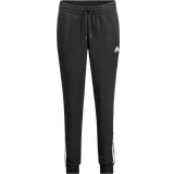 Adidas Dam Byxor & Shorts adidas Women's Essentials French Terry 3-Stripes Joggers - Black/White