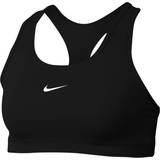 Träningsplagg Underkläder Nike Dri-Fit Swoosh 1-Piece Pad Sports Bra - Black/White