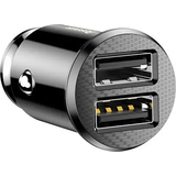 Billaddare USB Batterier & Laddbart Baseus Car Charger Grain 3.1A
