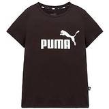 Puma T-shirts Puma Essentials Logo Youth Tee - Puma Black (587029-01)