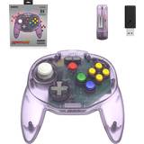 Retro-Bit Spelkontroller Retro-Bit Tribute 64 Wireless Controller (Nintendo Switch) - Atomic Purple