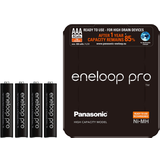 Kamerabatterier - NiMH Batterier & Laddbart Panasonic Eneloop Pro AAA 4-pack with Storage Case