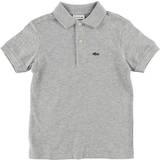 Pojkar Pikétröjor Barnkläder Lacoste Kid's Petit Pique Polo Shirt - Silver Chine (PJ2909-00)