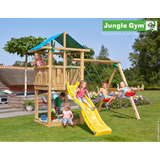 Jungle Gym Gungställningar Lekplats Jungle Gym Hut + Swing Module Xtra