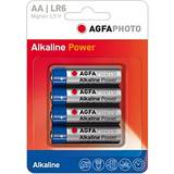 AA (LR06) - Alkaliska Batterier & Laddbart AGFAPHOTO Alkaline AA Compatible 4-pack