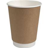 Papper Pappersmuggar Abena Cardboard Cup Double Wall Brown 25pcs