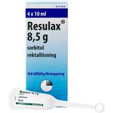 Resulax Rektallösning 8.5g 10ml 4 st Stolpiller