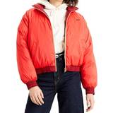 Levi's Lydia Reversible Puffer Jacket - Poppy Red/Red