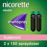 Nicorette fruktmint Nicorette QuickMist Fruktmint 1mg 2 st 150 doser Munspray