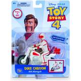Thinkway Toys Figurer Thinkway Toys Disney Pixar Toy Story 4 Duke Caboom with Motorcycle