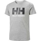 Helly Hansen Flickor Överdelar Helly Hansen Jr Logo HH T-shirt - Grey Melange (41709-949)