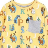 Moomin Alphabet Shirt - Yellow