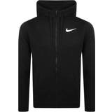Nike Kläder Nike Dri-Fit Full-Zip Training Hoodie Men - Black/White