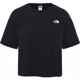 The North Face Dam T-shirts The North Face Women's Cropped Simple Dome T-shirt - TNF Black