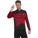 Science Fiction - Star Trek Dräkter & Kläder Smiffys Star Trek The Next Generation Command Uniform