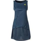 Korta klänningar - Träningsplagg adidas Tennis Heat.RDY Primeblue Dress Women - Crew Navy/Acid Yellow
