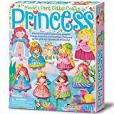 Prinsessor Pyssellådor 4M Mould & Paint Glitter Princess