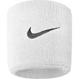 Nylon Svettband Nike Swoosh Wristband 2-pack - White/Black