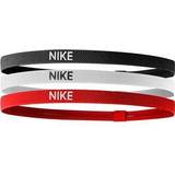 Herr - Röda Pannband Nike Elastic Hairband 3-pack - Black/White/University Red