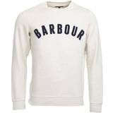 Barbour XS Tröjor Barbour Prep Logo Sweatshirt - Ecru Marl