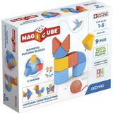Geomag Byggleksaker Geomag Magicube 3 Shapes Recycled Animals 9pcs