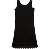 Dam - Knälånga klänningar - Ärmlös Joha Wool Dress - Black