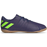 Inomhusfotboll (IC) Fotbollsskor Barnskor adidas Junior Nemeziz Messi 19.4 - Tech Indigo/Signal Green/Glory Purple