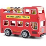 Bussar New Classic Toys City Tour Bus with 9 Play Figures