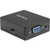 S-video Kablar StarTech VGA-RCA/S-Video/ USB Mini-B F-F Adapter