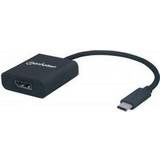 3.1 - DisplayPort-kablar Manhattan USB C-DisplayPort M-F Adapter