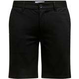 Only & Sons Herr Shorts Only & Sons Mark Shorts - Black/Black