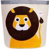 Animals - Gula Förvaringskorgar 3 Sprouts Storage Bin Yellow Lion