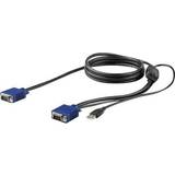 USB-kabel - VGA Kablar StarTech VGA-VGA/USB A 1.8m