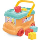 Plastleksaker Plocklådor Clementoni Winnie The Pooh Baby Cars Soft & Go Shape Sorter Bus
