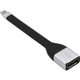 Kablar I-TEC Flat USB C-DisplayPort 3.1 M-F 0.1m