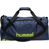 Väskor Hummel Core Sports Bag M - Dark Denim/Lime Punch