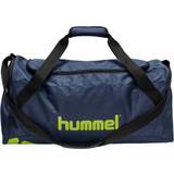 Väskor Hummel Core Sports Bag L - Dark Denim/Lime Punch