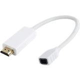 MicroConnect HDMI-DisplayPort Mini M-F 0.1m