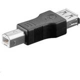 MicroConnect 2.0 - Kabeladaptrar Kablar MicroConnect USB A-USB B M-F 2.0 Adapter