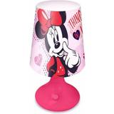 Musse Pigg - Rosa Belysning Minnie Mouse Pink Table Lamp Bordslampa