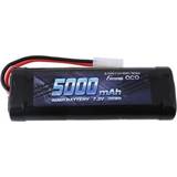 NiMH - Övriga batterier Batterier & Laddbart 5000mAh 7.2V NIMH Battery with Tamiya Plug