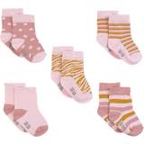 Zebra Barnkläder Minymo Socks 5-pack - Light Rose (5079-504)