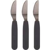 Metall Nappflaskor & Servering Filibabba Silikon Knivar 3-pack Stone Grey