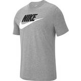 Gråa - Jersey T-shirts & Linnen Nike Men's Sportswear T-shirt - Dark Grey Heather/Black/White